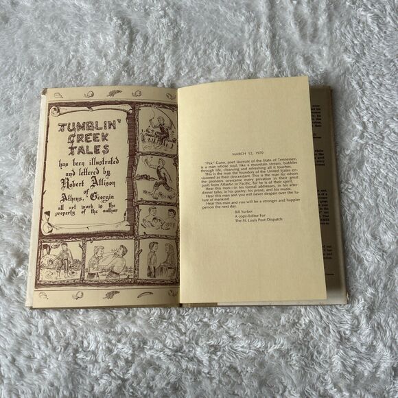 Tumbling’ Creek Tales, Southern Folklore Pek Gunn - 7th Edition 1976 - Picture 7 of 9